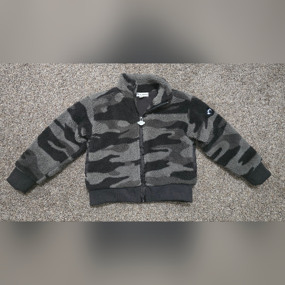 Toddler Appaman Camo Sherpa Jacket – Size 2T